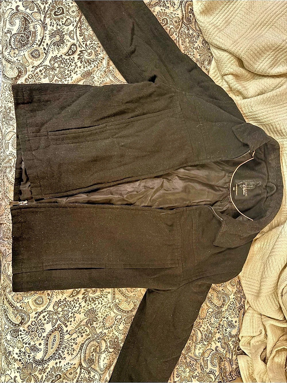 Collezione by Gino Ricci Lightweight Black Jacket Size M/M
